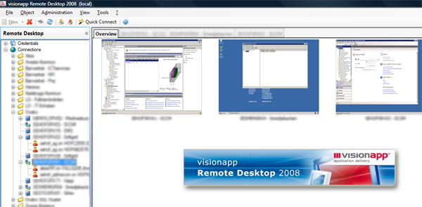 Visionapp Remote Desktop 2008